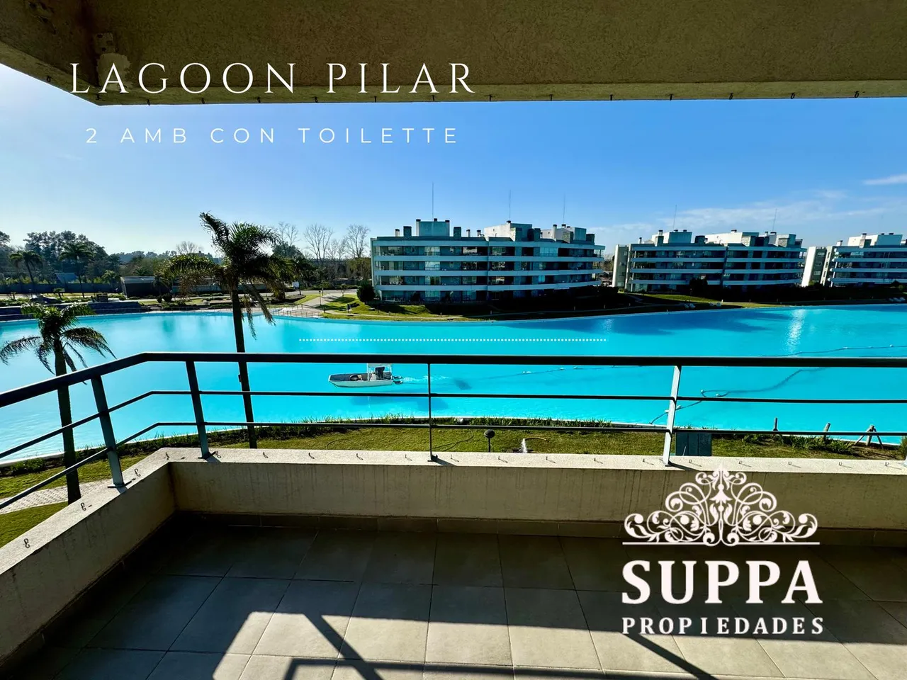 Departamento en LAGOON PILAR - 2 Amb con Toilette