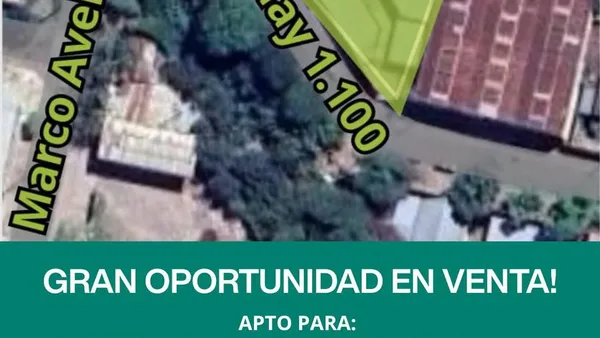 Terreno en Uruguay al 1100