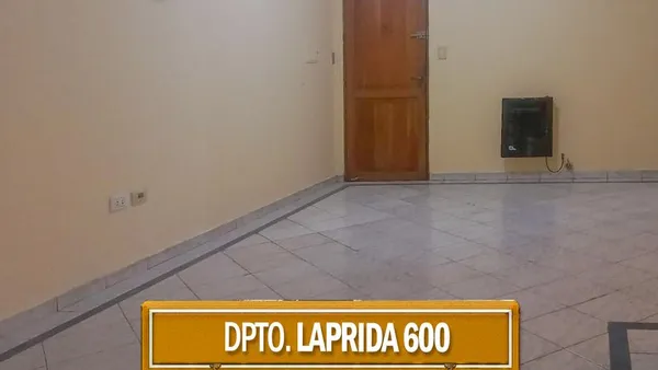 Departamento en Laprida al 600
