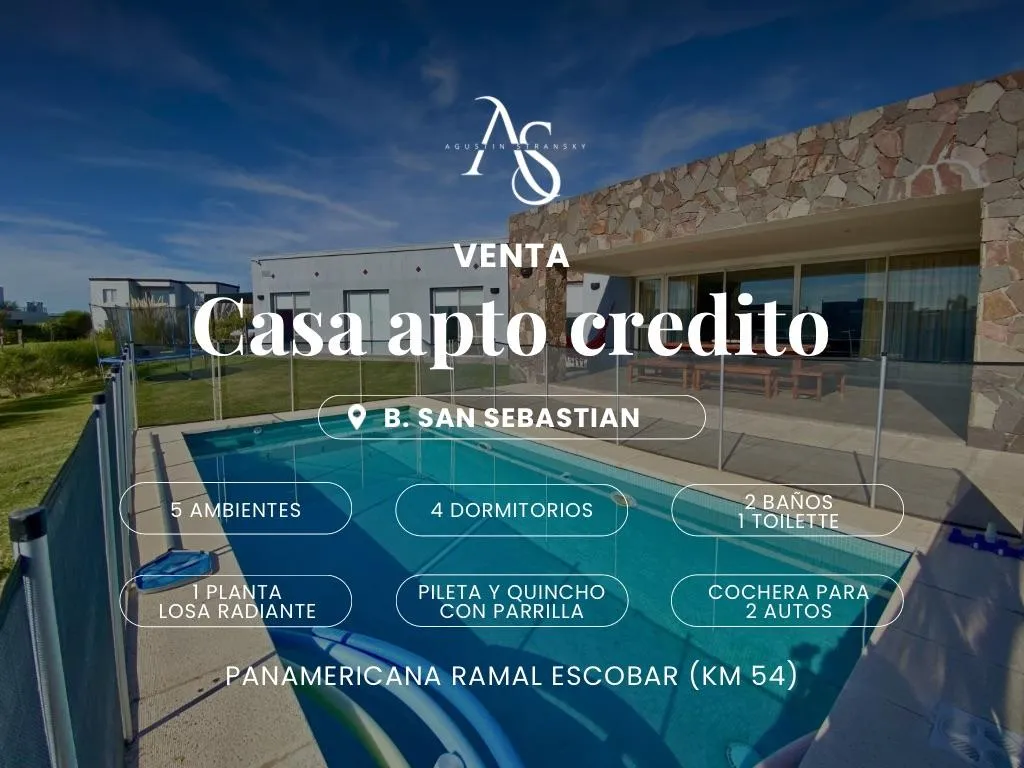Casa en Tagle barrio san sebastian al 6400