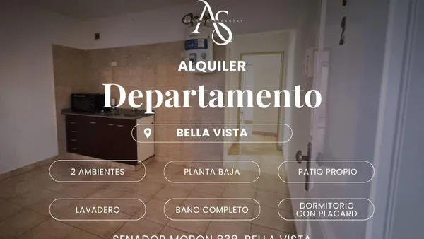 Departamento en senador moron bella vista al 800