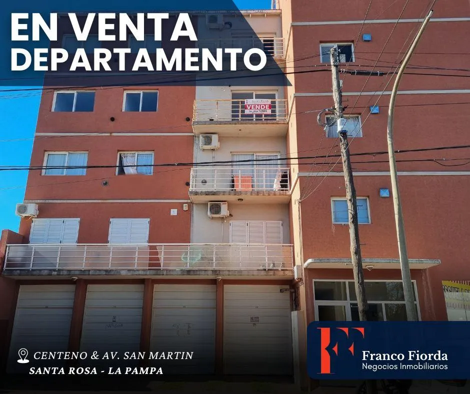 Departamento en Centeno & Av. San Martin