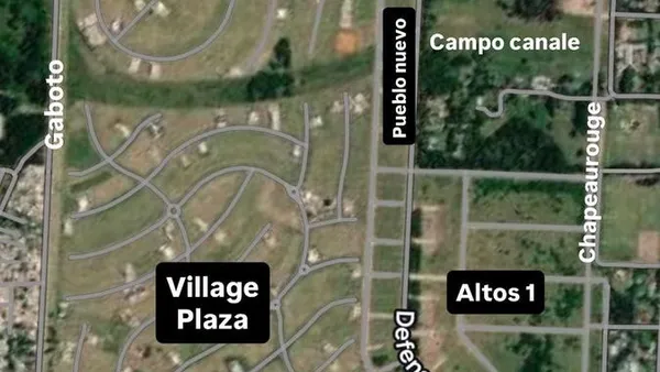 Terreno en San Martin al 3800