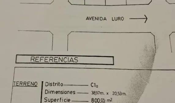 Terreno en Santa Fe y Diagonal Alberdi, Perla Norte, Mar del Plata, Argentina.