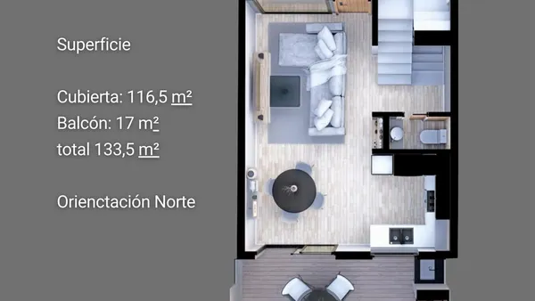 Departamento en Venta Triplex 2 Dormitorios - Terrazas Neuquén - Neuquén Capital
