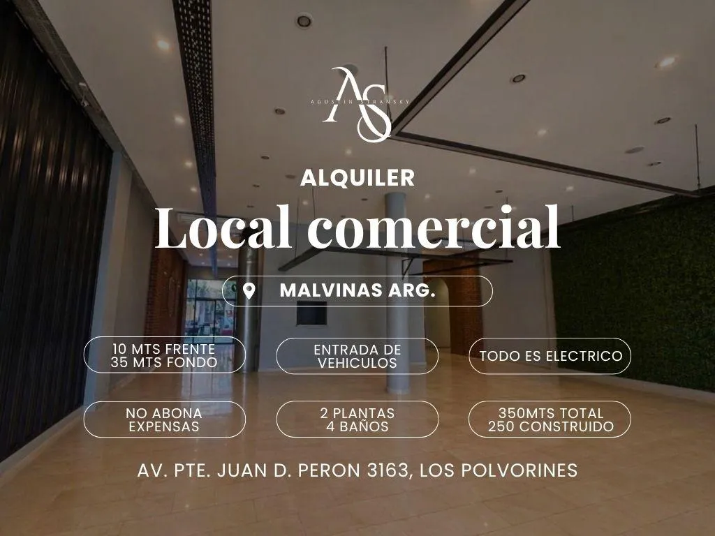 Local Comercial en Avenida Presidente Peron al 3100