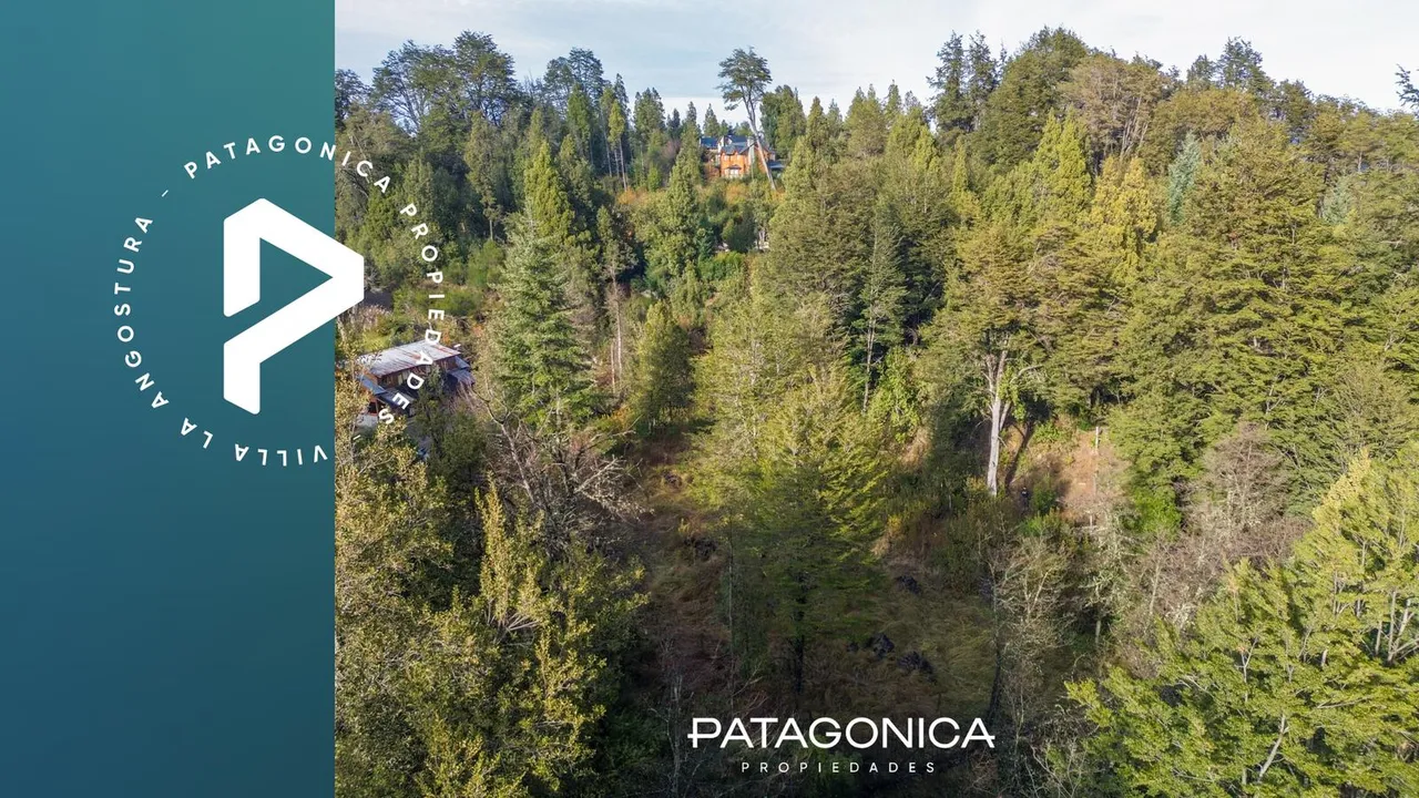 Terreno en VENTA Lote 2.445 m2 Con proyecto aprob. de 3 UF con arroyo y vista al Cerro Bayo. Las Balsas, Villa La Angostura