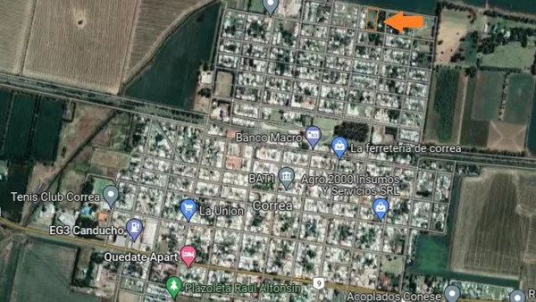 Terreno en Caseros entre Moreno e Yrigoyen