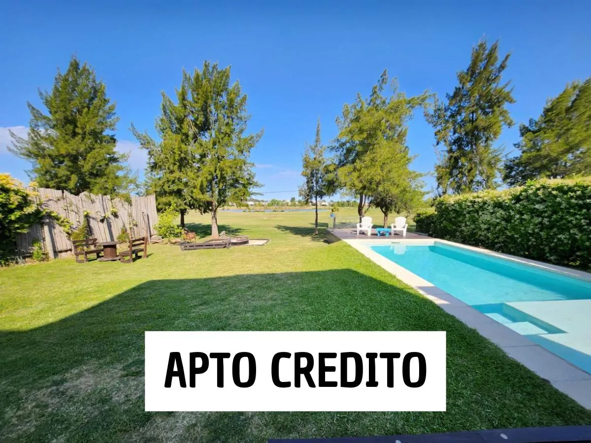 Casa en Venta Casa 5 amb. 1.000 M2 al Golf apta crédito barrio San Isidro Labrador Villanueva Tigre