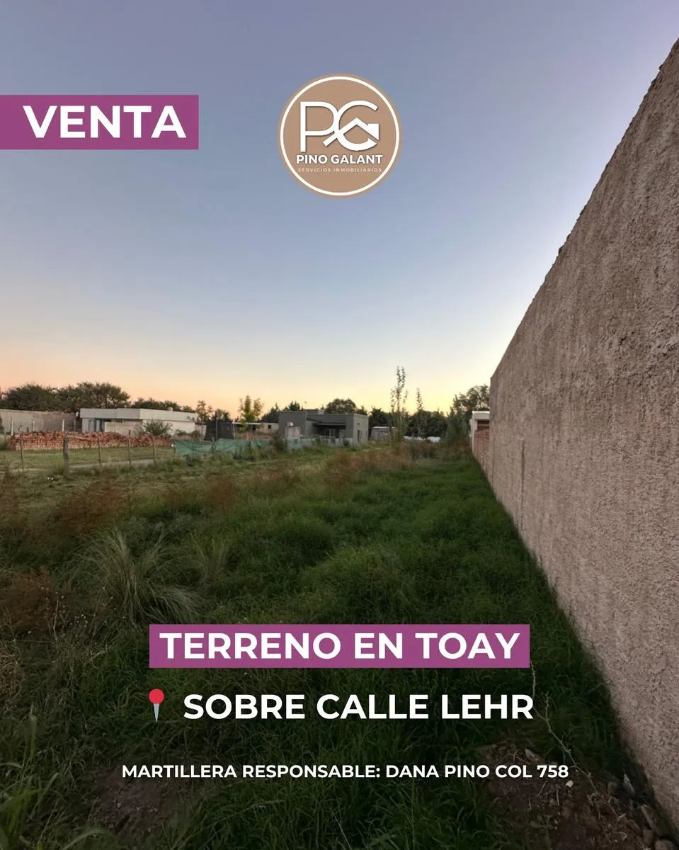 Terreno en Leher