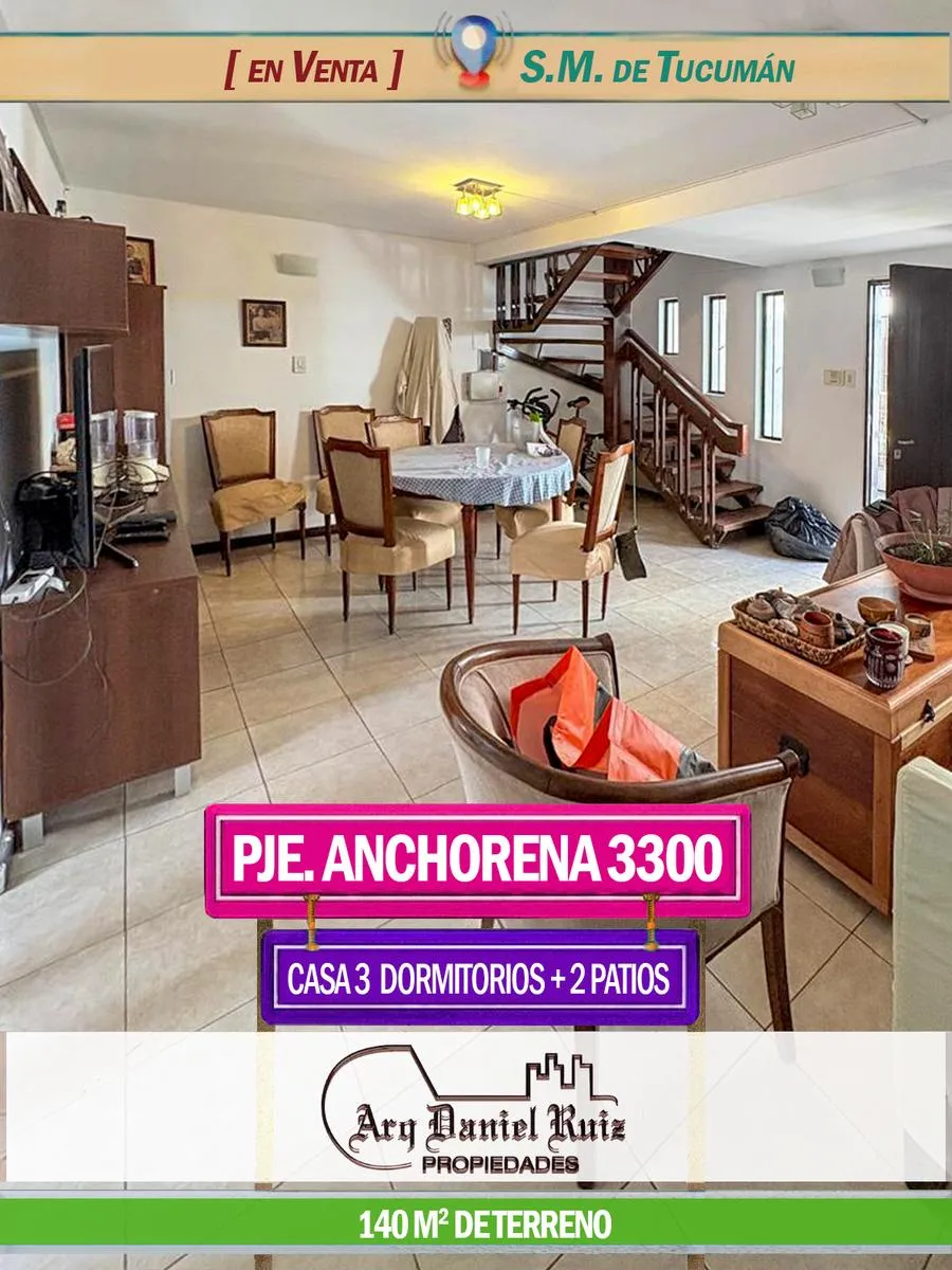 Casa en Pje. Anchorena al 3300