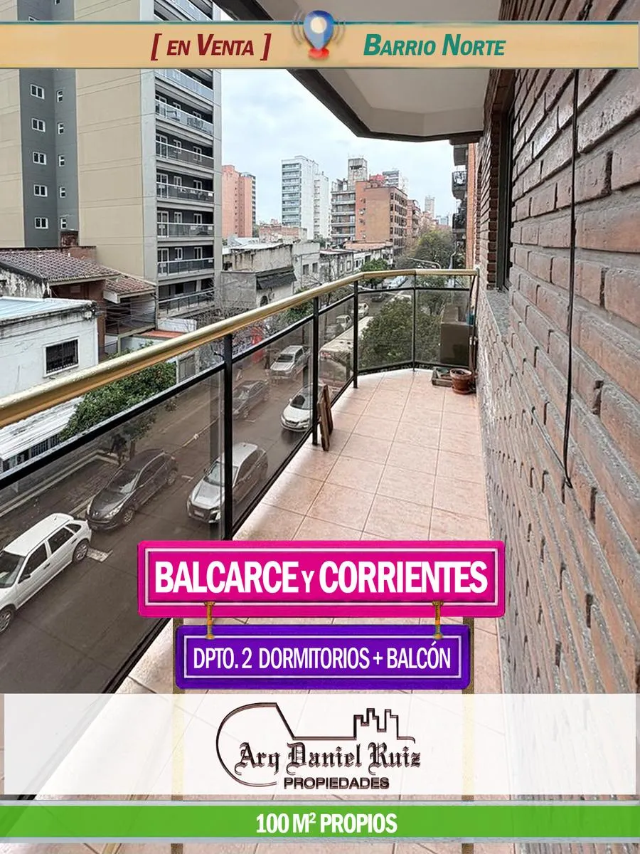 Departamento en Balcarce esq. Corrientes
