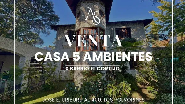 Casa en JOSE E. URIBURU LOS POLVORINES al 400