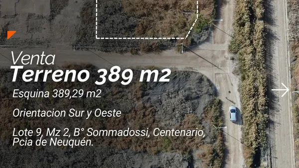 Terreno en Venta Terreno Lote 9 Mz 2 B° Sommadossi Centenario