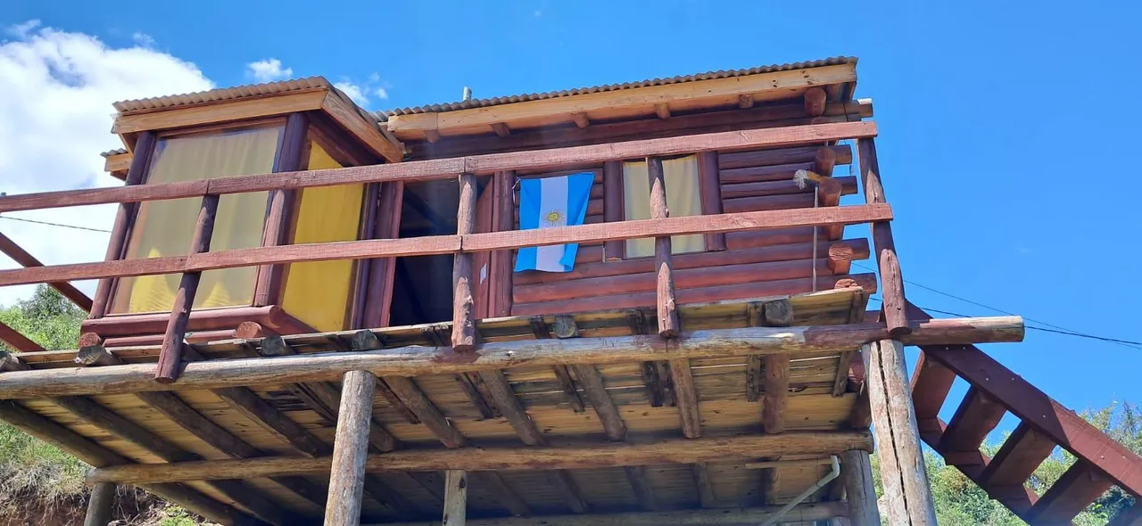 Casa en 2 cabañas de Tronco