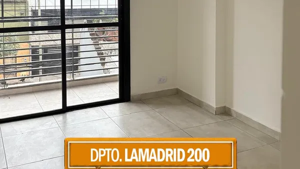Departamento en Lamadrid al 200