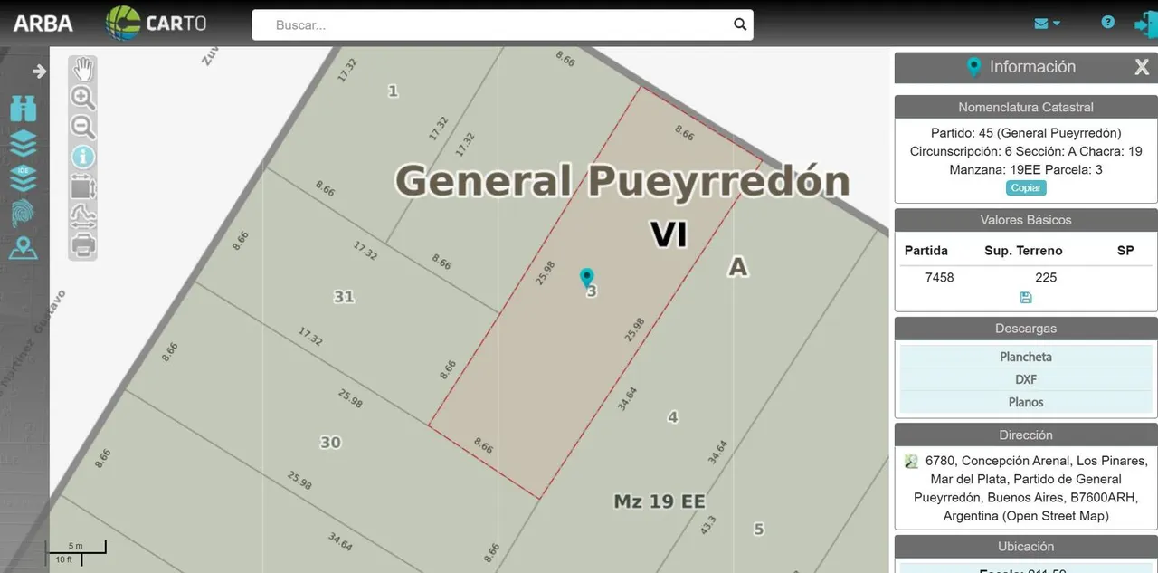 Terreno en Concepción Arenal al 6700