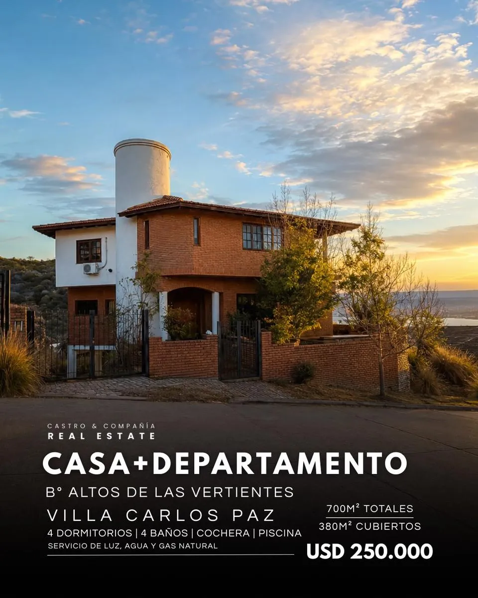 Casa en Altos de las Vertientes, Villa Carlos Paz