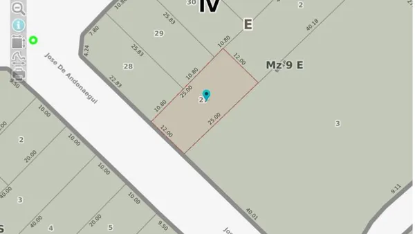 Terreno en Andonaegui al 2800