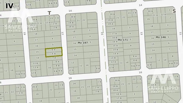 Terreno en Calle 17 500