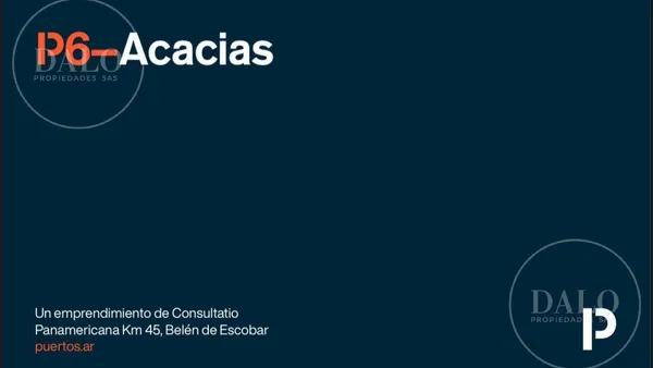 Terreno en Lote en venta, Barrio Acacias FINANCIACION
