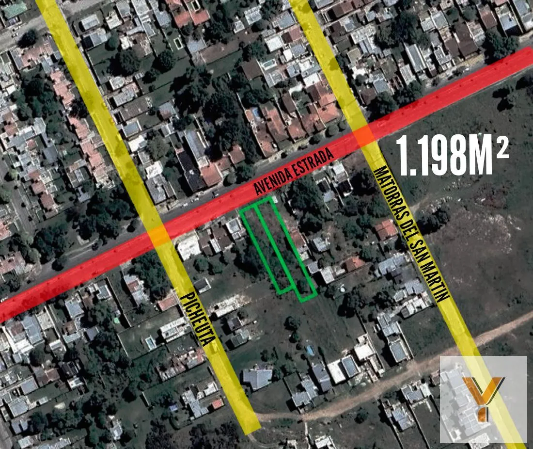 Terreno en Avenida Estrada e/ Picheuta y Matorras de San Martín