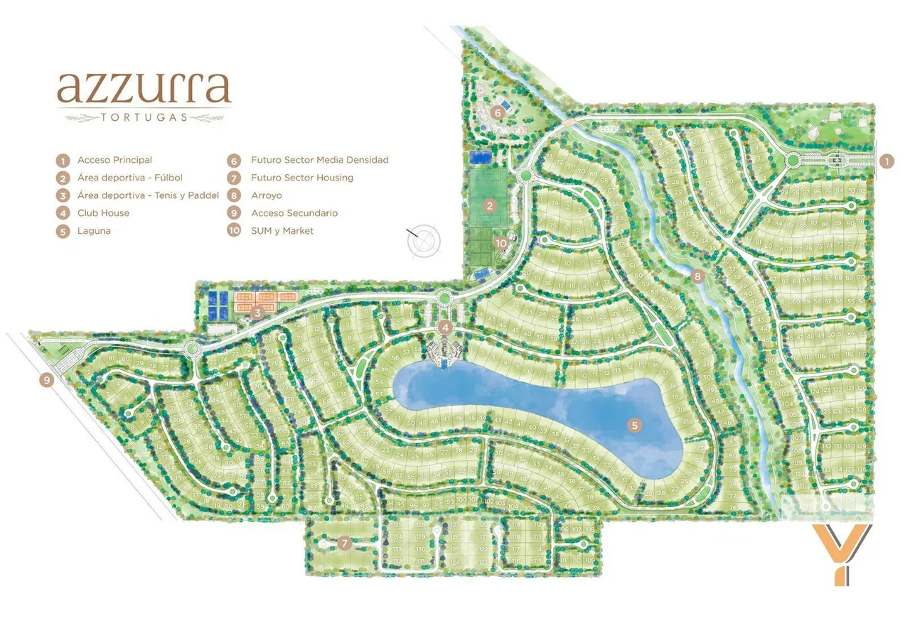 Terreno en Laguna Azzurra