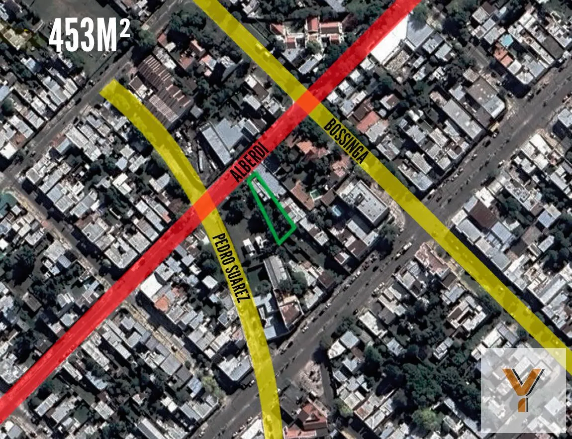 Terreno en Alberdi e/ Bossigna y Pedro Suarez