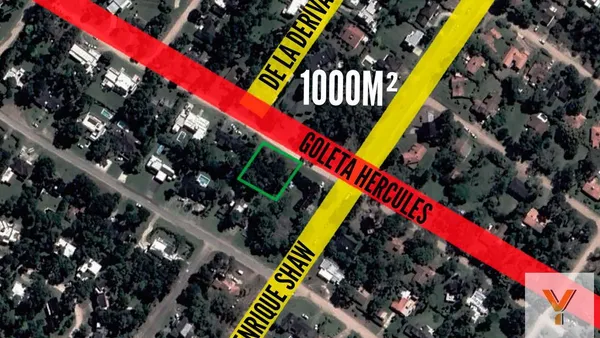 Terreno en Goleta Hércules e/ Avenida Enrique Shaw y De la Deriva