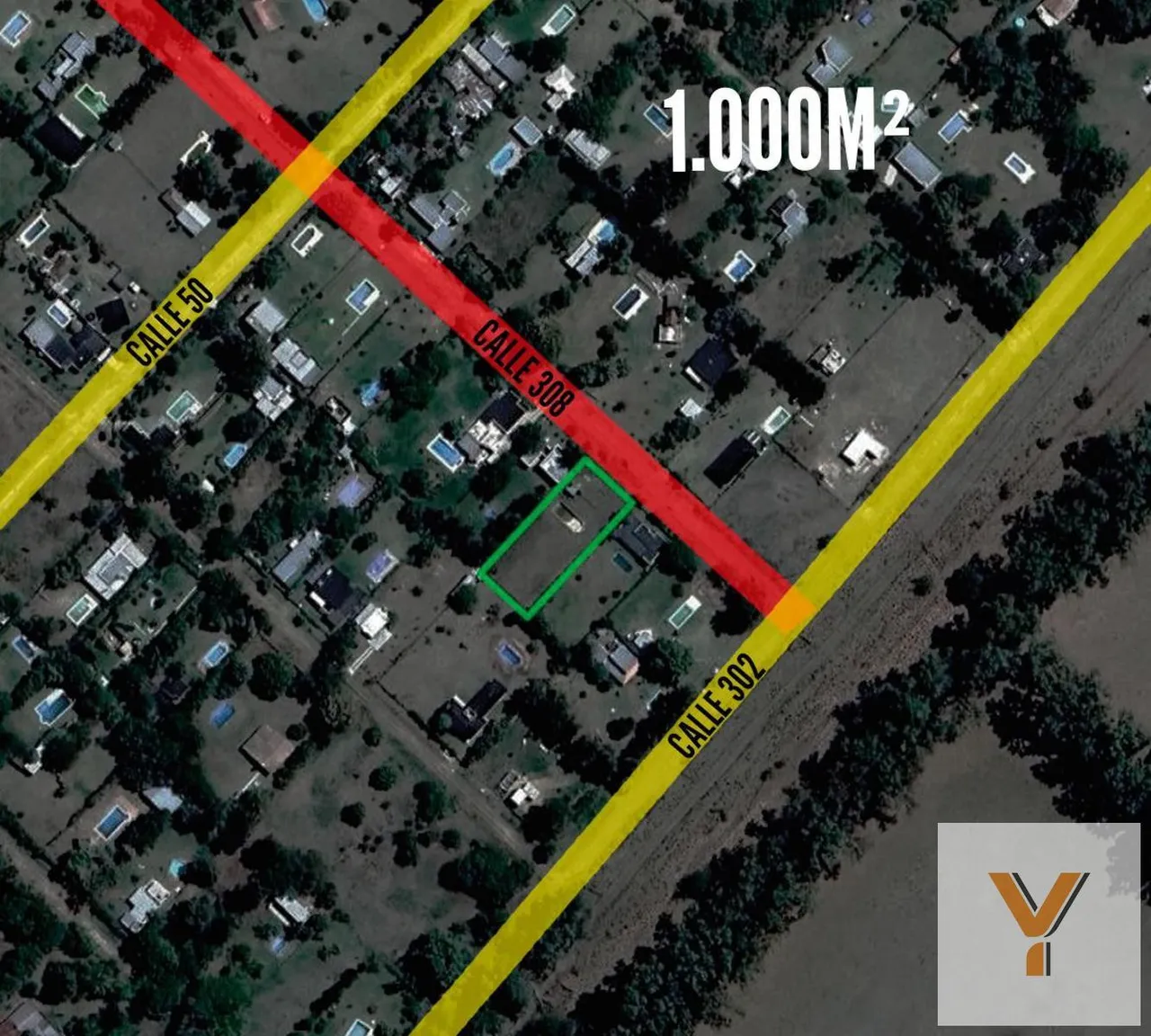 Terreno en 308 e/ 302 y 50 - El Rodeo