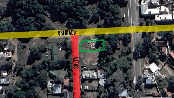 Terreno en Obligado y Salta