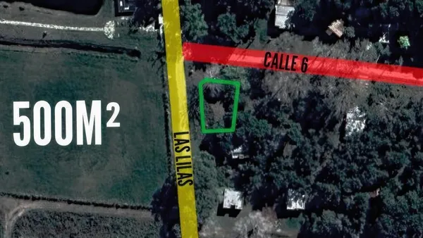Terreno en Avenida 6 y Las Lilas