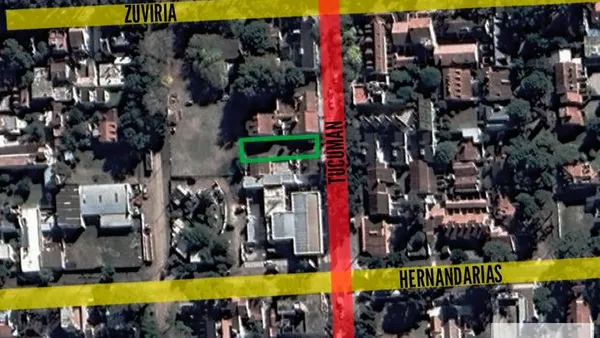 Terreno en Tucumán e/ Zuviria y Hernandarias