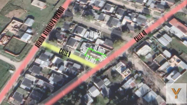 Terreno en 40 y 9