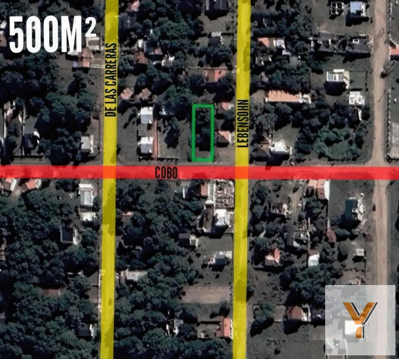 Terreno en Cobo e/ Lebensohn y De las Carreras