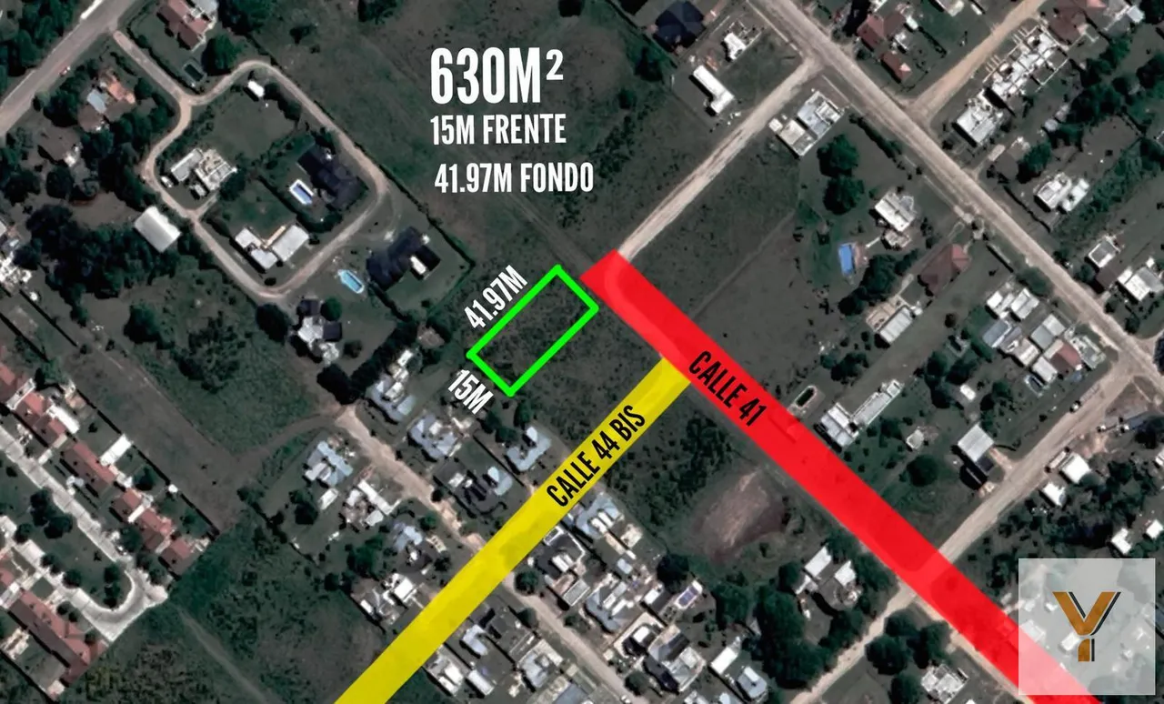 Terreno en 41 y 44bis