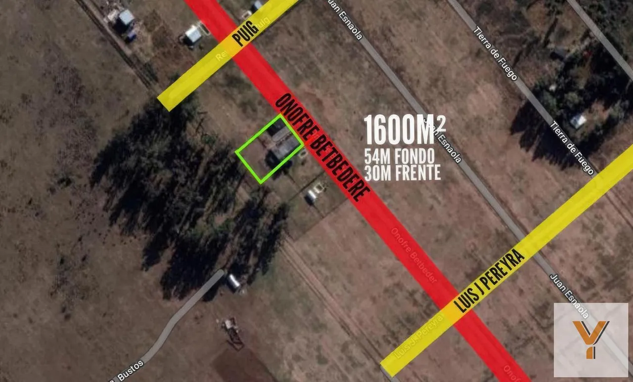 Terreno en Onefre Betbeder e/ Reverendo Puig y Luis J Pereyra
