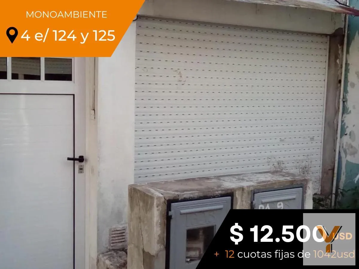 Departamento en 4 e/ 124 y 125
