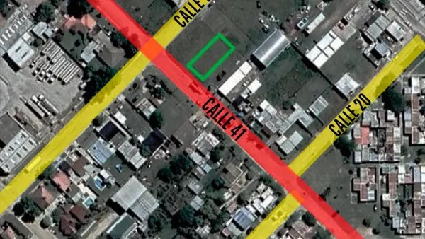 Terreno en 41 e/ 18 y 20
