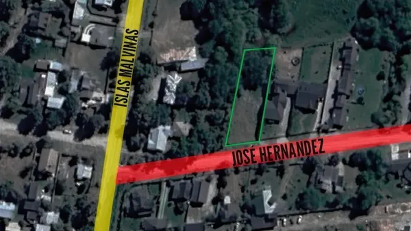 Terreno en José Hernández e Islas Malvinas