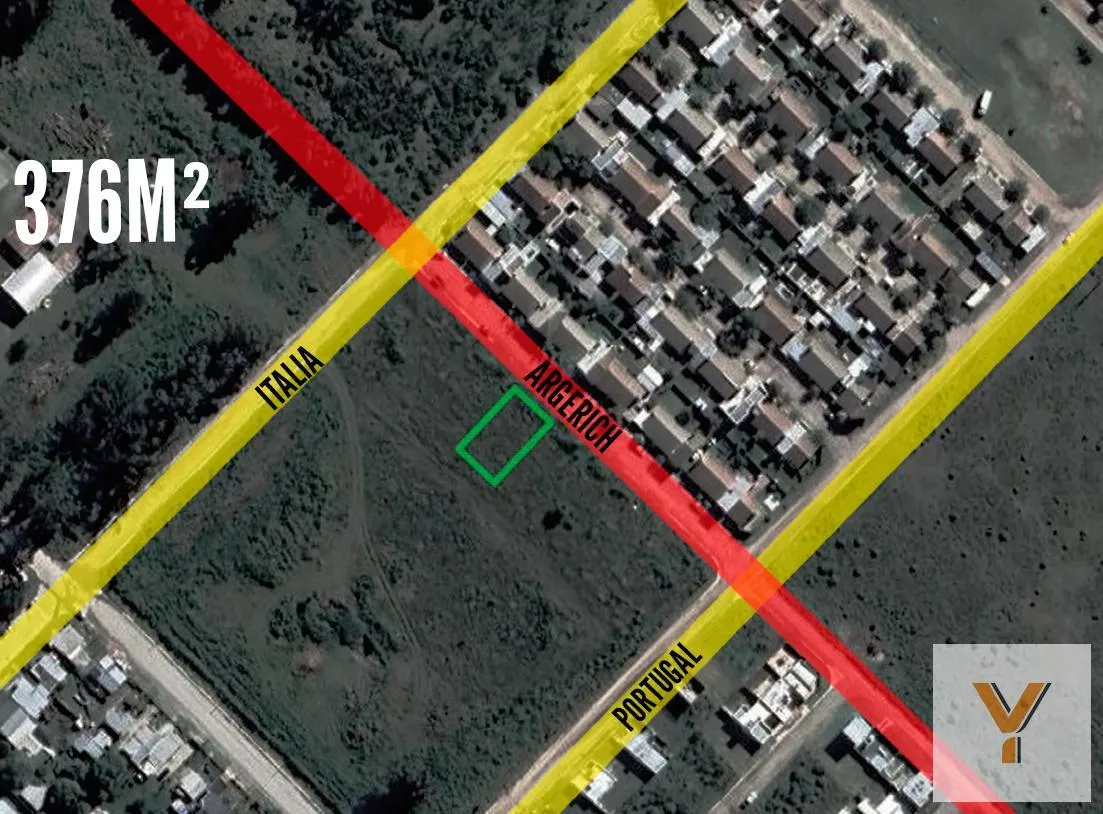 Terreno en Argerich e/ Italia y Portugal