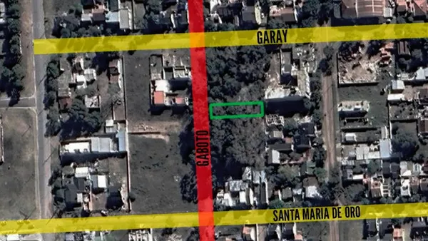 Terreno en Gaboto e/ Garay y Santa María de Oro