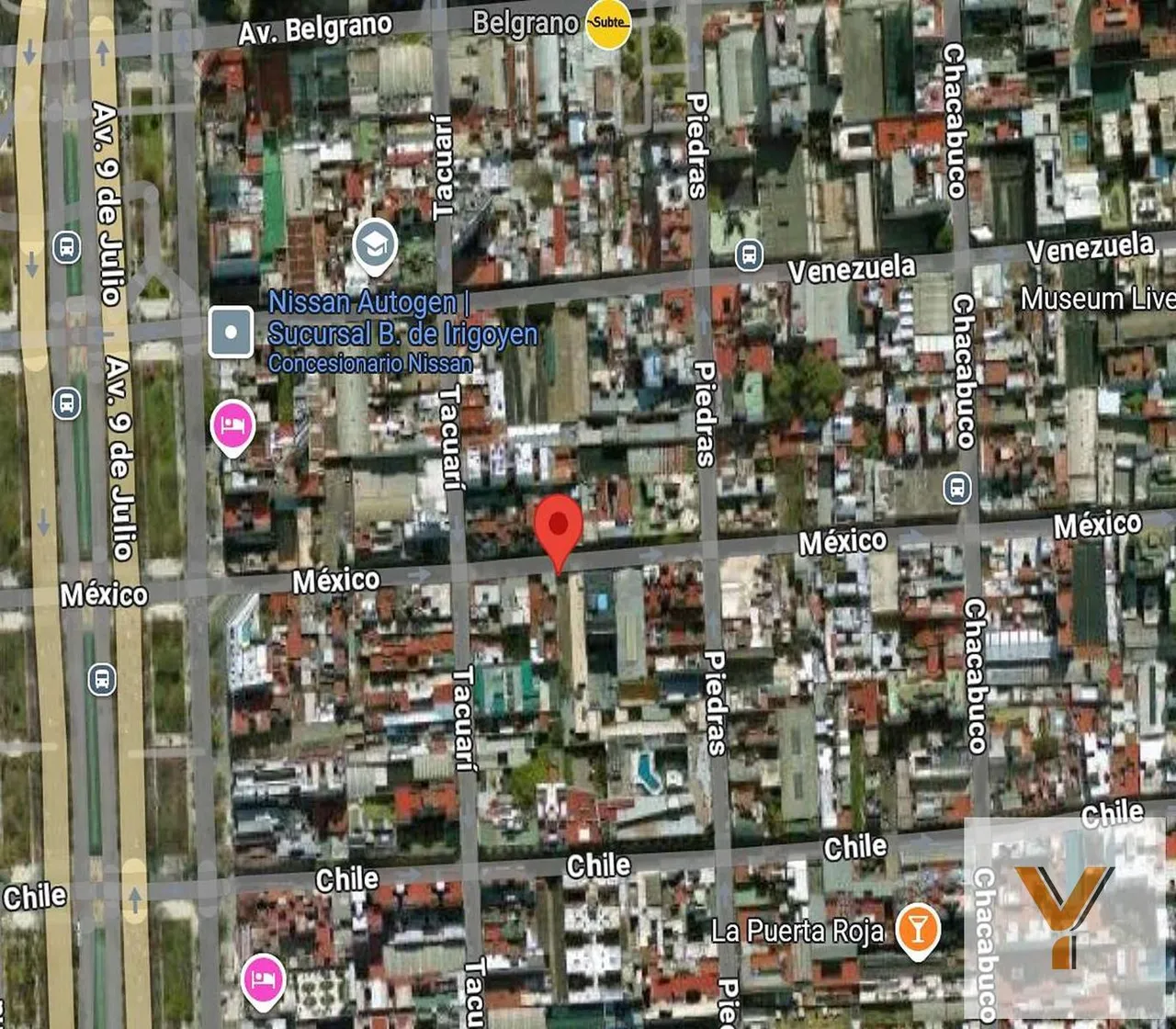 Oficina en México e/ Piedras y Tacuarí
