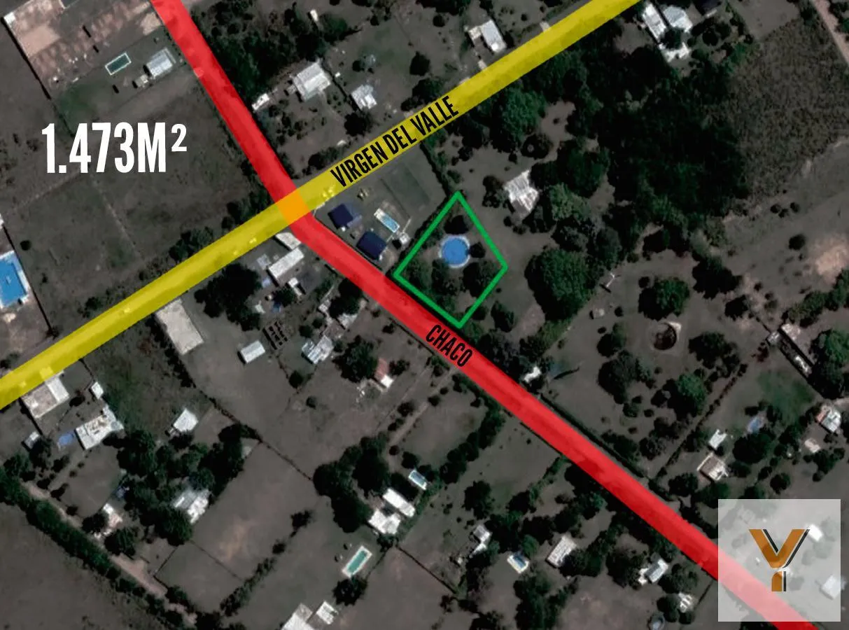 Terreno en Chaco e/ Virgendel Valle y Urquiza Cacheuta
