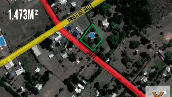 Terreno en Chaco e/ Virgendel Valle y Urquiza Cacheuta