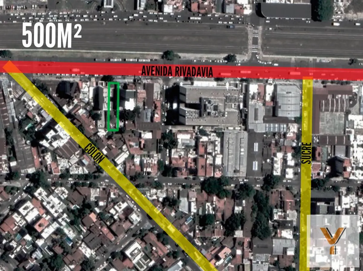 Terreno en Avenida Rivadavia e/ Sucre y Colon