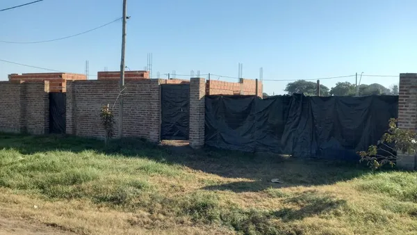 Terreno en 2 terrenos con avance de Obra en Santo Tomé