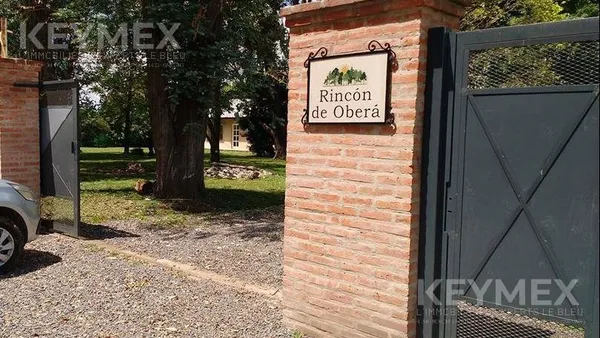 Terreno en Complejo Rincón de Oberá, José C Paz