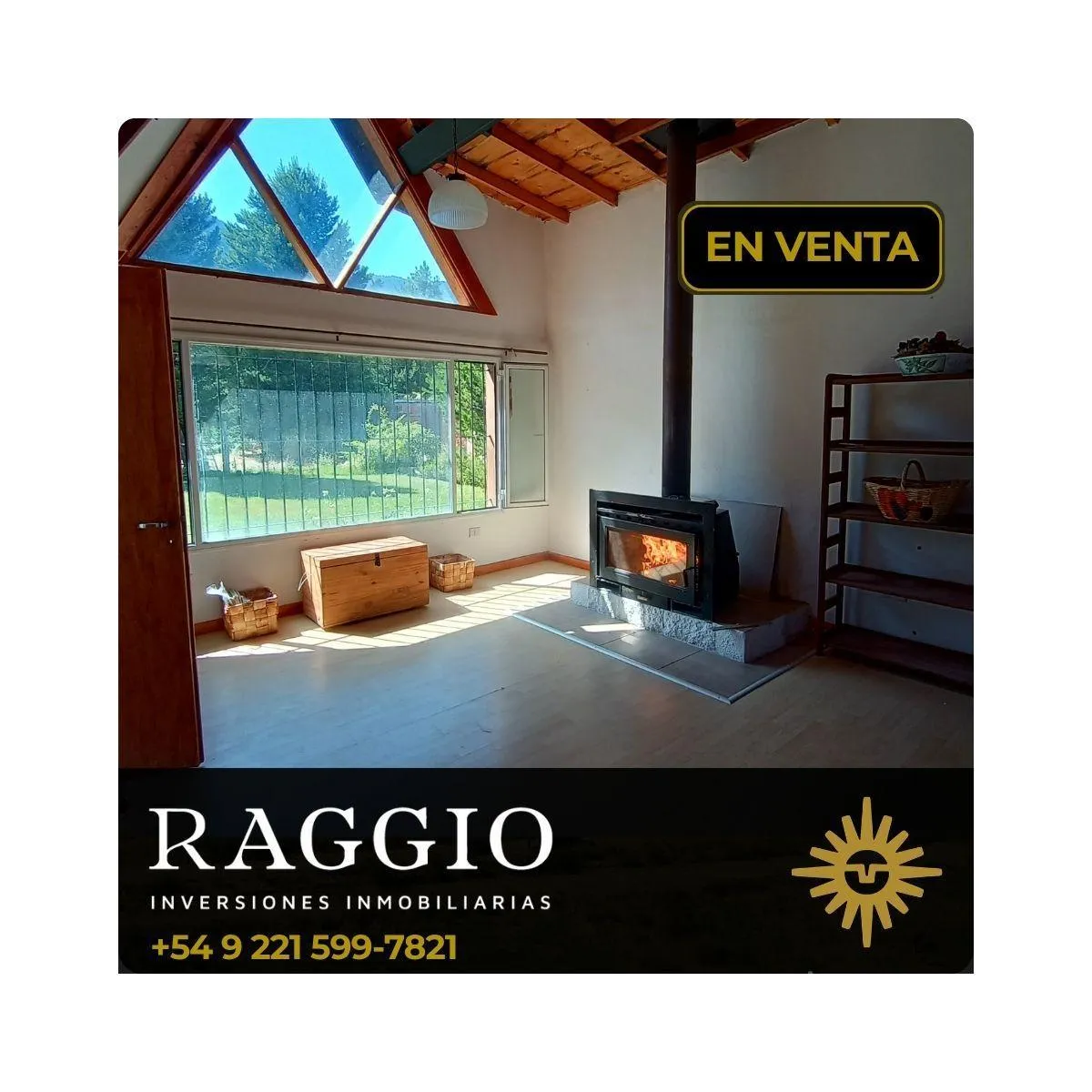 Casa en Casa de 3 ambientes en Lago Puelo (EZ-25)