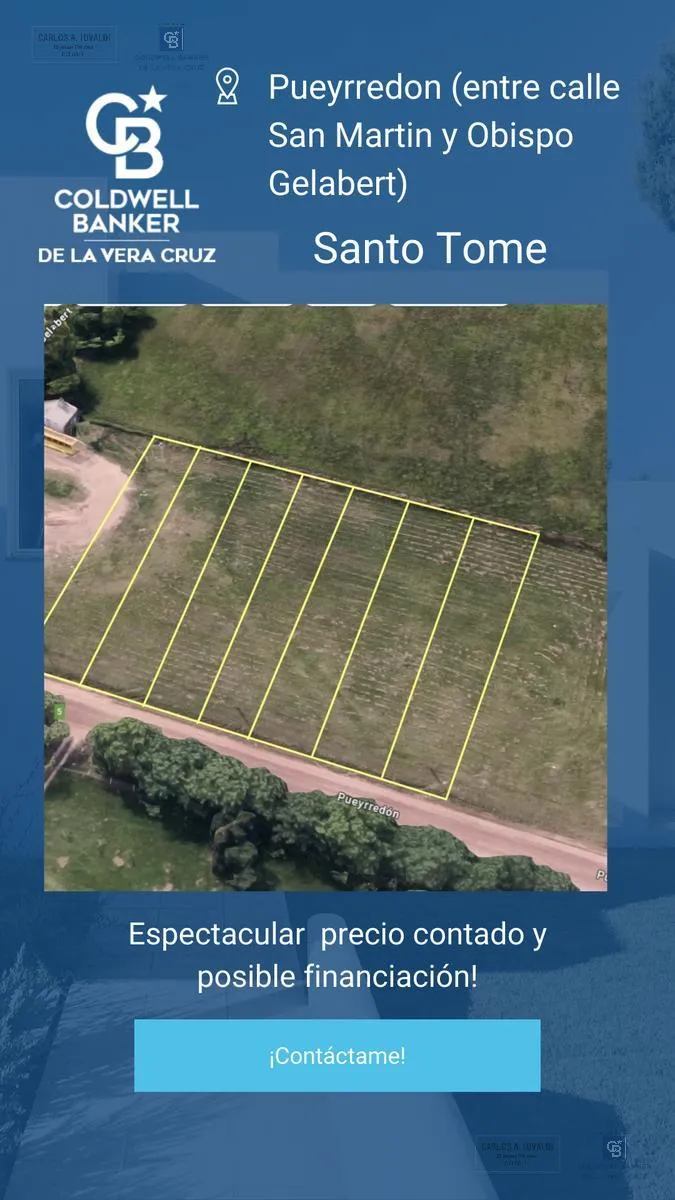 Terreno en Terrenos en Barrio Vecinal oeste, Santo Tomé